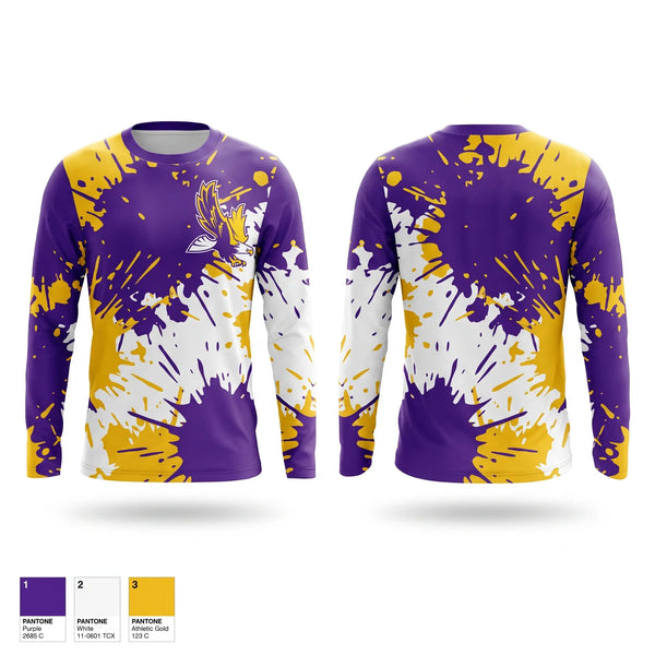 Long Sleeve Performance Shirt, Eaton Basketball, Men's Basketball, Teamtime, Team time, sublimation, custom sports apparel, team uniforms, spirit wear, spiritwear, sports uniforms, custom shirts, team store, custom team store, fundraiser sports, apparel fundraiser