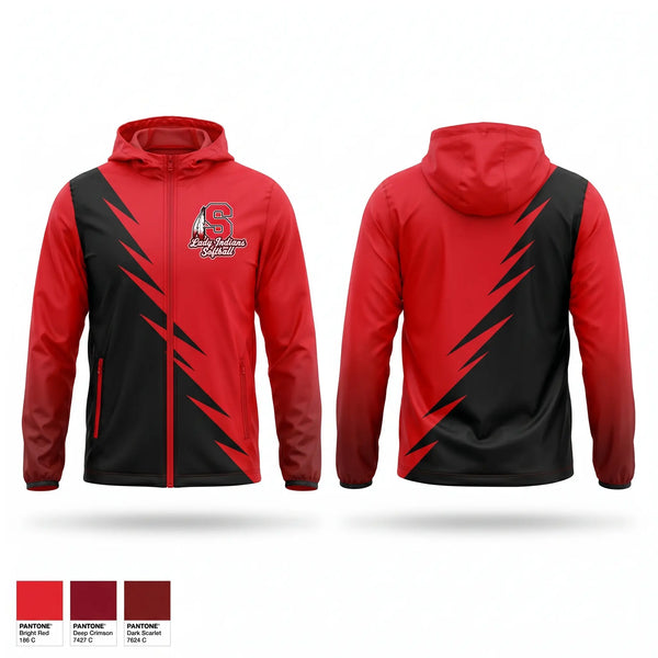Windbreaker, Sissonville Lady Indians, Softball, Teamtime, Team time, sublimation, custom sports apparel, team uniforms, spirit wear, spiritwear, sports uniforms, custom shirts, team store, custom team store, fundraiser sports, apparel fundraiser