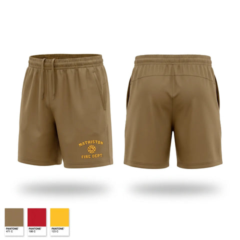 Athletic Shorts With Pockets, Mathiston fire and rescue, Fire Department, Teamtime, Team time, sublimation, custom sports apparel, team uniforms, spirit wear, spiritwear, sports uniforms, custom shirts, team store, custom team store, fundraiser sports, apparel fundraiser
