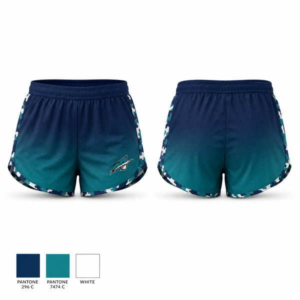 Womens Shorts, Stars, Softball, Teamtime, Team time, sublimation, custom sports apparel, team uniforms, spirit wear, spiritwear, sports uniforms, custom shirts, team store, custom team store, fundraiser sports, apparel fundraiser