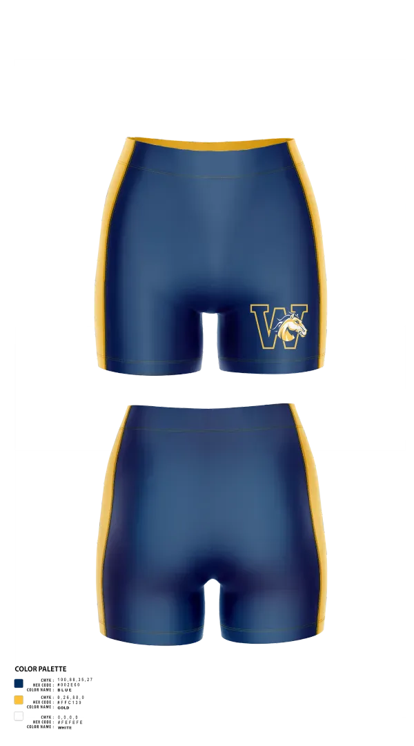 Womens Compression Shorts, Walnut High School Tennis, Tennis, Teamtime, Team time, sublimation, custom sports apparel, team uniforms, spirit wear, spiritwear, sports uniforms, custom shirts, team store, custom team store, fundraiser sports, apparel fundraiser
