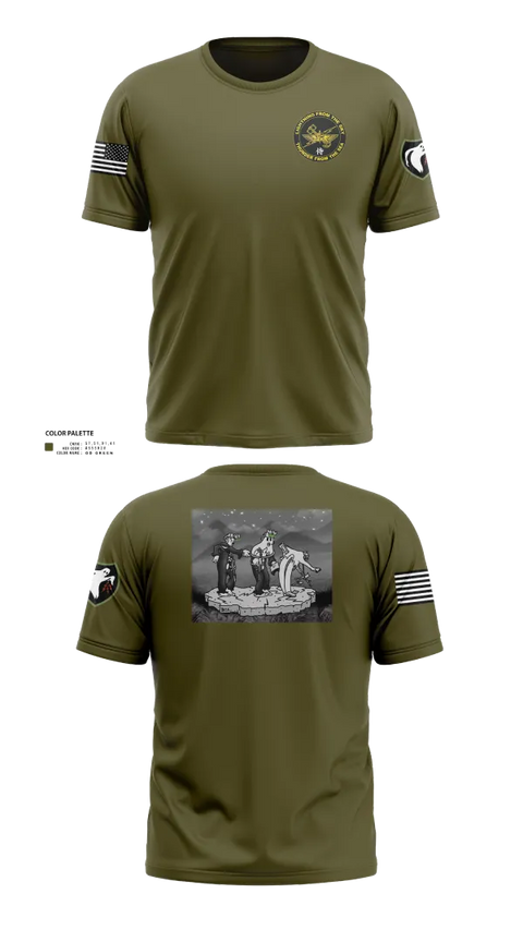 Old School Cotton Feel Shirt, 5th ANGLICO, , Teamtime, Team time, sublimation, custom sports apparel, team uniforms, spirit wear, spiritwear, sports uniforms, custom shirts, team store, custom team store, fundraiser sports, apparel fundraiser