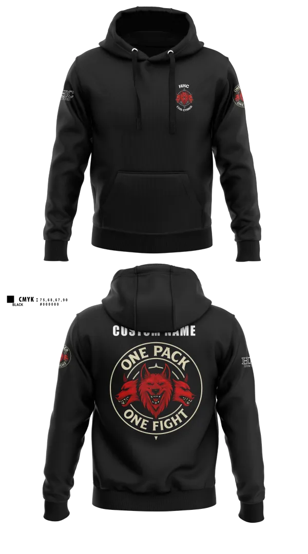 Hoodie, HHC, 11th CYB, Army, Teamtime, Team time, sublimation, custom sports apparel, team uniforms, spirit wear, spiritwear, sports uniforms, custom shirts, team store, custom team store, fundraiser sports, apparel fundraiser