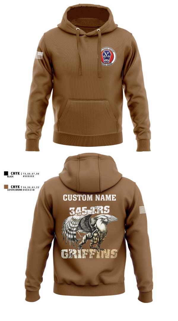 Hoodie, 345th TRS, , Teamtime, Team time, sublimation, custom sports apparel, team uniforms, spirit wear, spiritwear, sports uniforms, custom shirts, team store, custom team store, fundraiser sports, apparel fundraiser