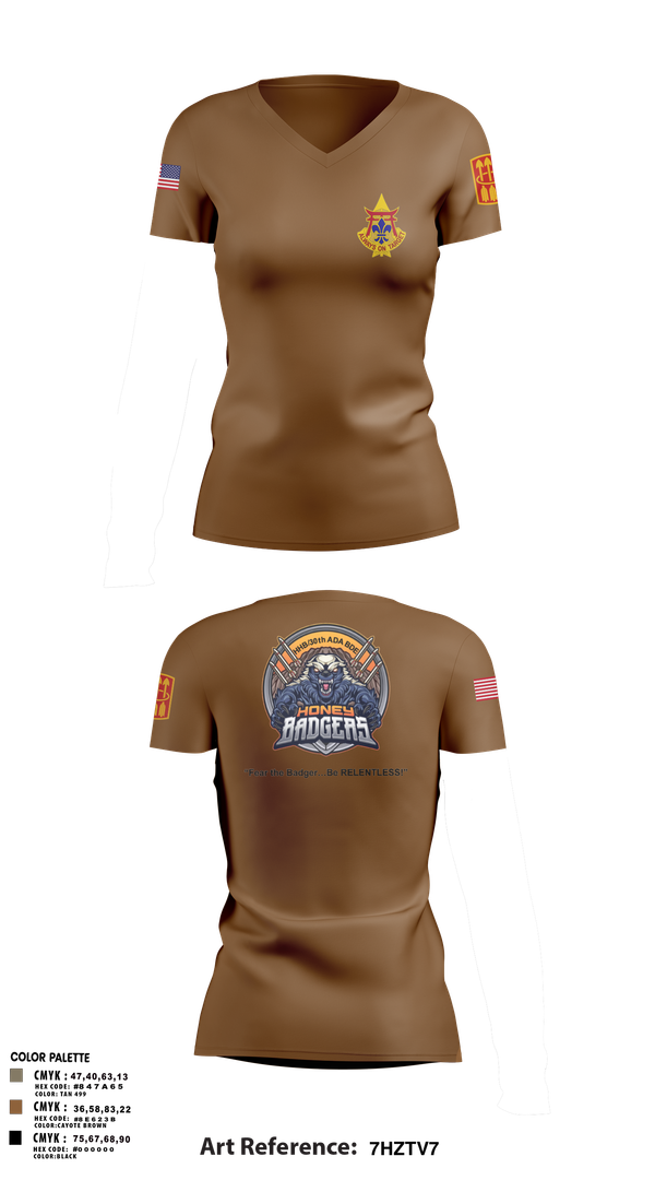 Womens Short Sleeve Vneck Shirt, HHB_30X, Army, Teamtime, Team time, sublimation, custom sports apparel, team uniforms, spirit wear, spiritwear, sports uniforms, custom shirts, team store, custom team store, fundraiser sports, apparel fundraiser