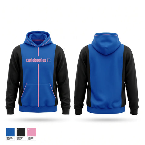 Hoodie, Cutiebooties FC, Men's Soccer, Teamtime, Team time, sublimation, custom sports apparel, team uniforms, spirit wear, spiritwear, sports uniforms, custom shirts, team store, custom team store, fundraiser sports, apparel fundraiser