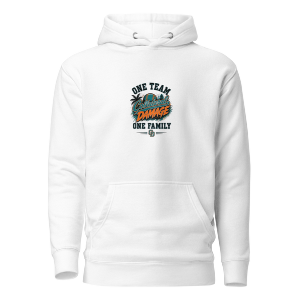 Unisex Hoodie - 1 - White