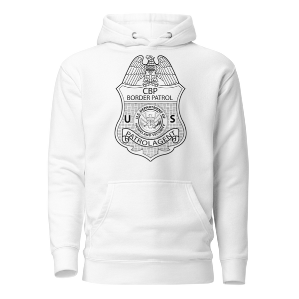 Unisex Hoodie - 1 - White
