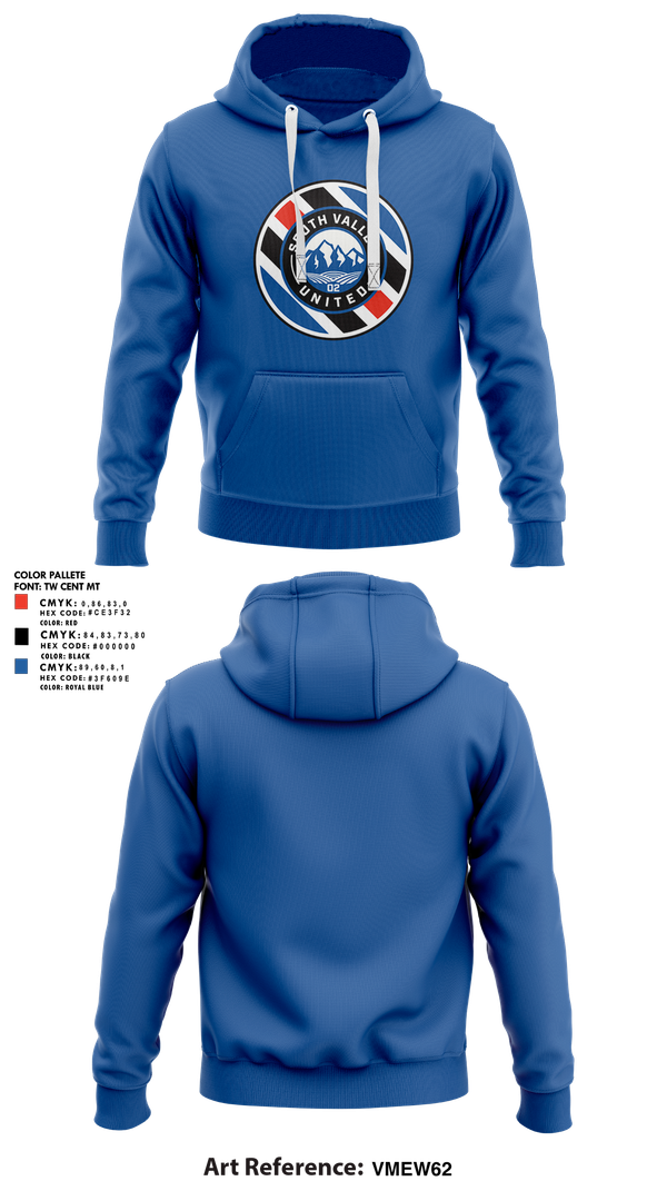 Hoodie, South Valley United, Men's Soccer, Teamtime, Team time, sublimation, custom sports apparel, team uniforms, spirit wear, spiritwear, sports uniforms, custom shirts, team store, custom team store, fundraiser sports, apparel fundraiser