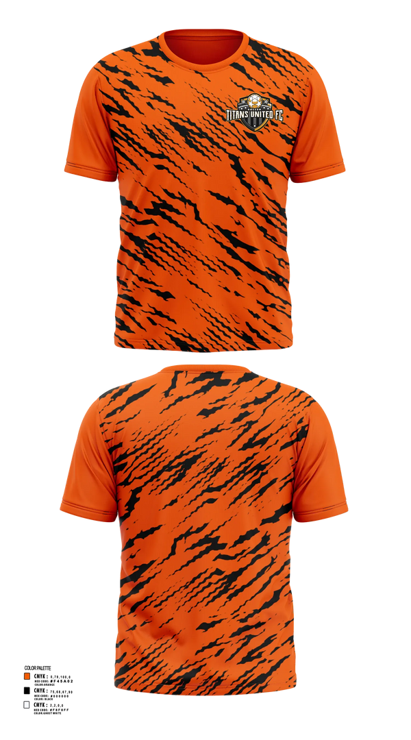Short Sleeve Performance Shirt, TITANS UNITED FC, Men's Soccer, Teamtime, Team time, sublimation, custom sports apparel, team uniforms, spirit wear, spiritwear, sports uniforms, custom shirts, team store, custom team store, fundraiser sports, apparel fundraiser