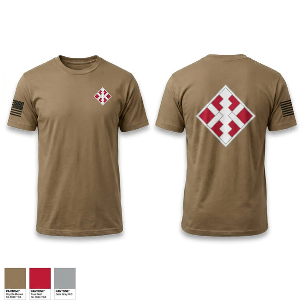 Old School Cotton Feel Shirt, 450th EN CO, Army, Teamtime, Team time, sublimation, custom sports apparel, team uniforms, spirit wear, spiritwear, sports uniforms, custom shirts, team store, custom team store, fundraiser sports, apparel fundraiser