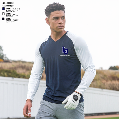 Long Sleeve Performance Shirt, Lake Oswego Golf, Golf, Teamtime, Team time, sublimation, custom sports apparel, team uniforms, spirit wear, spiritwear, sports uniforms, custom shirts, team store, custom team store, fundraiser sports, apparel fundraiser