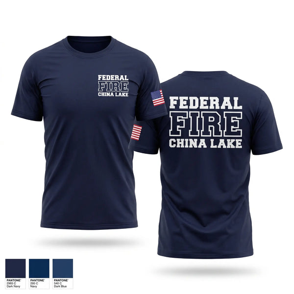 Old School Cotton Feel Shirt, China lake fire department, Fire Department, Teamtime, Team time, sublimation, custom sports apparel, team uniforms, spirit wear, spiritwear, sports uniforms, custom shirts, team store, custom team store, fundraiser sports, apparel fundraiser