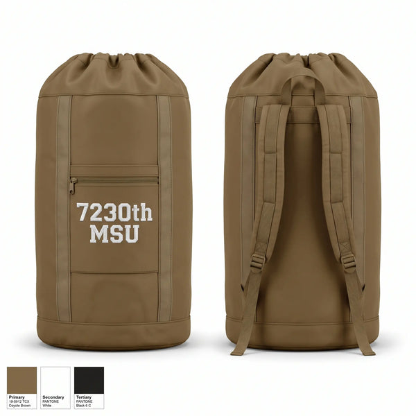 Gear Bag, 7230th MSU, Army, Teamtime, Team time, sublimation, custom sports apparel, team uniforms, spirit wear, spiritwear, sports uniforms, custom shirts, team store, custom team store, fundraiser sports, apparel fundraiser