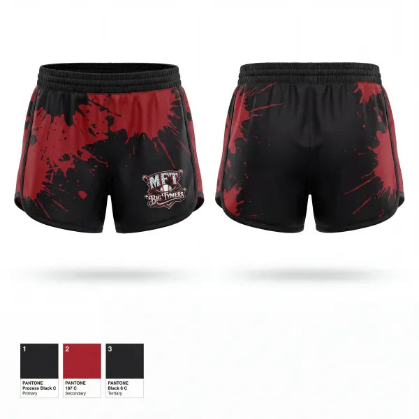 Womens Shorts, Bigtymers, Baseball, Teamtime, Team time, sublimation, custom sports apparel, team uniforms, spirit wear, spiritwear, sports uniforms, custom shirts, team store, custom team store, fundraiser sports, apparel fundraiser