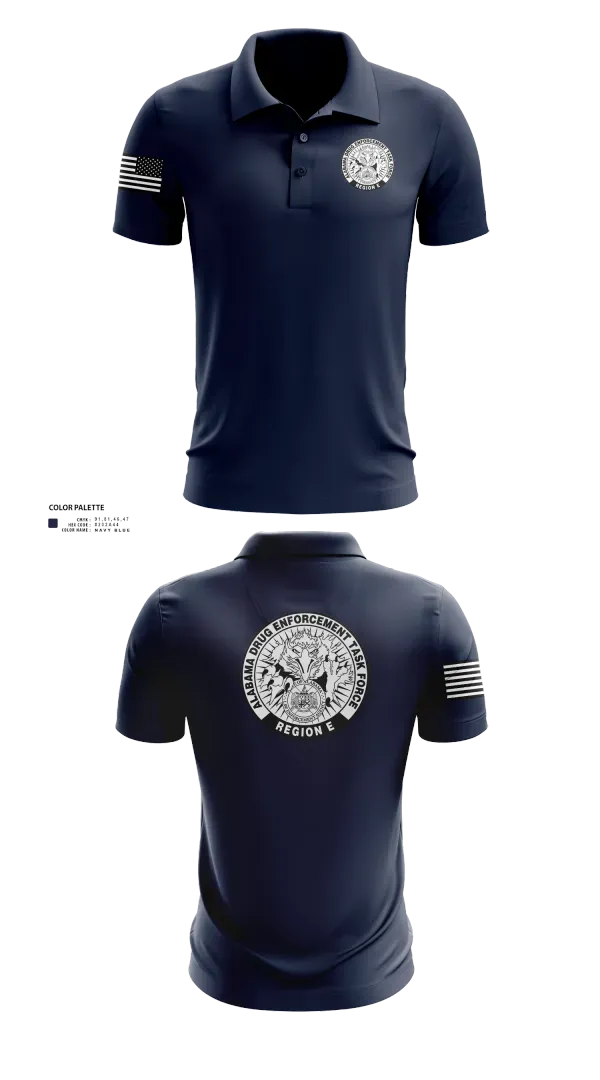 Short Sleeve Performance Polo, Alabama Drug Enforcement Task Force, Police, Teamtime, Team time, sublimation, custom sports apparel, team uniforms, spirit wear, spiritwear, sports uniforms, custom shirts, team store, custom team store, fundraiser sports, apparel fundraiser