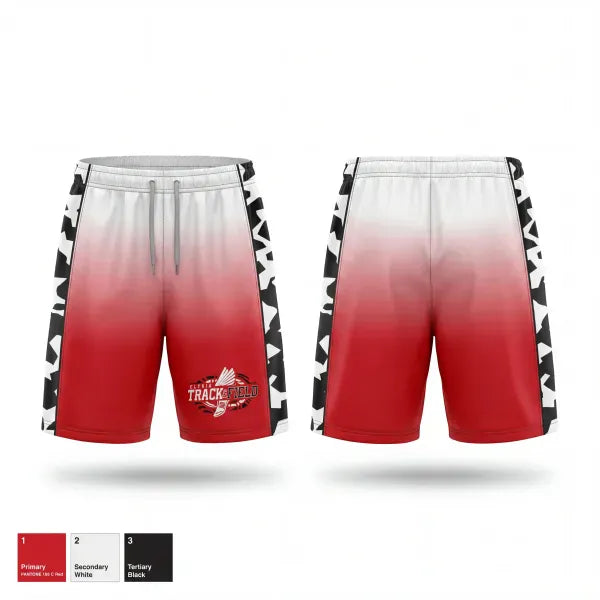 Athletic Shorts With Pockets, Elyria High School Track & Field, Track & Field, Teamtime, Team time, sublimation, custom sports apparel, team uniforms, spirit wear, spiritwear, sports uniforms, custom shirts, team store, custom team store, fundraiser sports, apparel fundraiser
