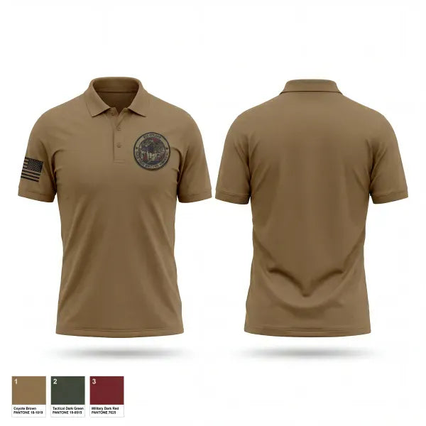 Short Sleeve Performance Polo, 673 SFS, Air Force, Teamtime, Team time, sublimation, custom sports apparel, team uniforms, spirit wear, spiritwear, sports uniforms, custom shirts, team store, custom team store, fundraiser sports, apparel fundraiser