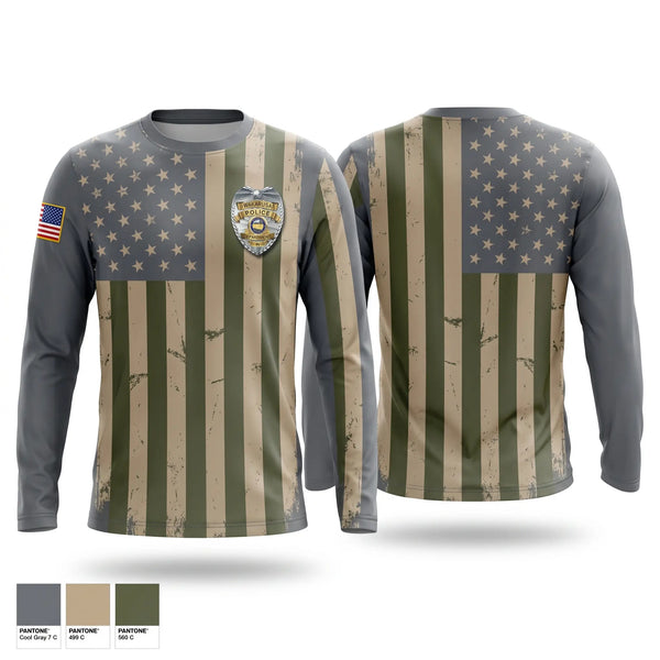 Long Sleeve Performance Shirt, Wakarusa, Police, Teamtime, Team time, sublimation, custom sports apparel, team uniforms, spirit wear, spiritwear, sports uniforms, custom shirts, team store, custom team store, fundraiser sports, apparel fundraiser