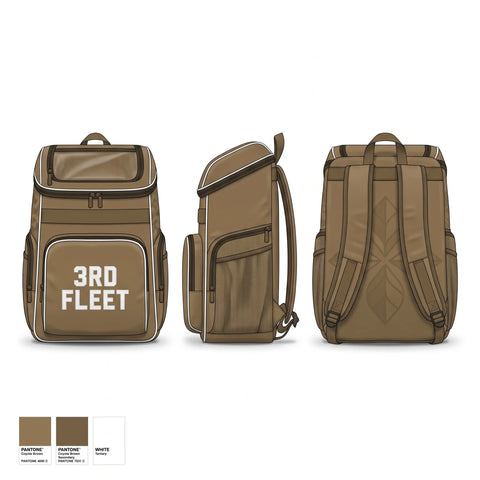 Gear Bag, 3rd Fleet, Navy, Teamtime, Team time, sublimation, custom sports apparel, team uniforms, spirit wear, spiritwear, sports uniforms, custom shirts, team store, custom team store, fundraiser sports, apparel fundraiser