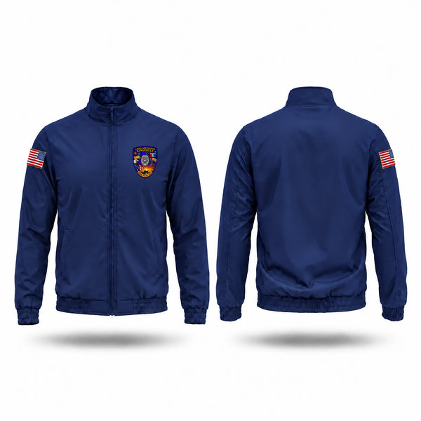 Windbreaker, D.O.W POLICE, Police, Teamtime, Team time, sublimation, custom sports apparel, team uniforms, spirit wear, spiritwear, sports uniforms, custom shirts, team store, custom team store, fundraiser sports, apparel fundraiser