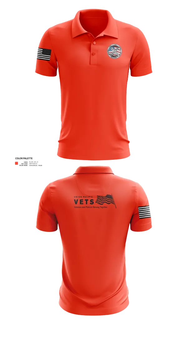 Short Sleeve Performance Polo, South Texas UPVETS, , Teamtime, Team time, sublimation, custom sports apparel, team uniforms, spirit wear, spiritwear, sports uniforms, custom shirts, team store, custom team store, fundraiser sports, apparel fundraiser