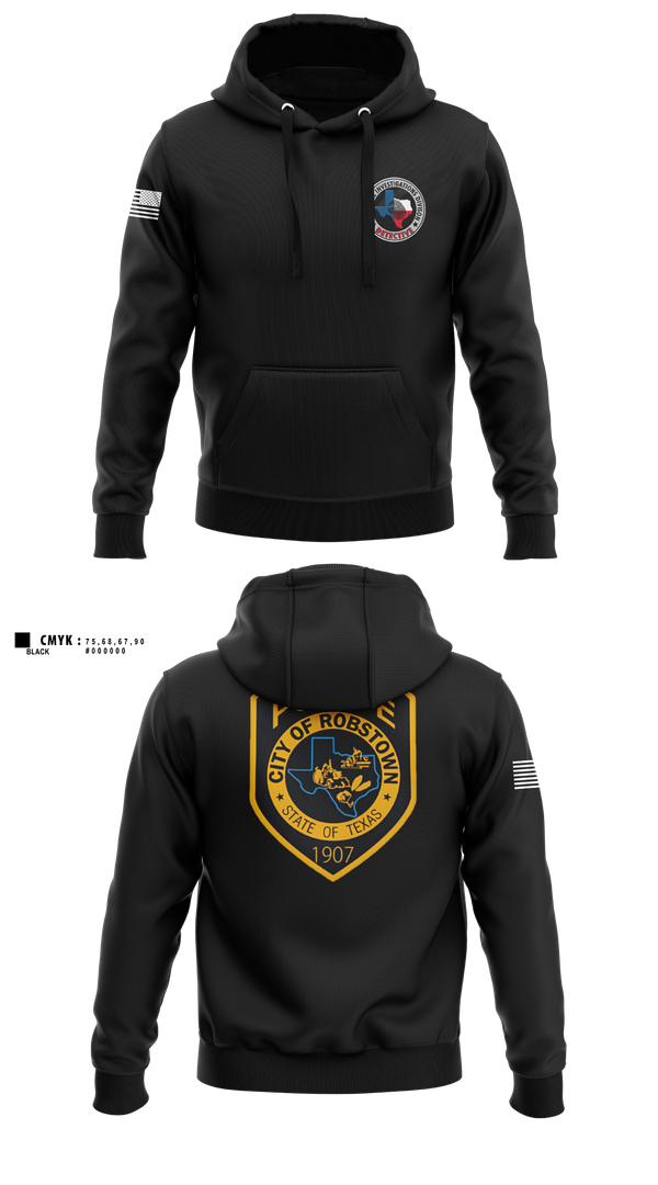 Hoodie, Robstown Police Department, Police, Teamtime, Team time, sublimation, custom sports apparel, team uniforms, spirit wear, spiritwear, sports uniforms, custom shirts, team store, custom team store, fundraiser sports, apparel fundraiser