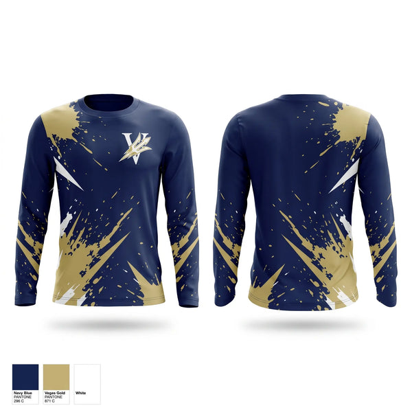Long Sleeve Performance Shirt, Varina, Track & Field, Teamtime, Team time, sublimation, custom sports apparel, team uniforms, spirit wear, spiritwear, sports uniforms, custom shirts, team store, custom team store, fundraiser sports, apparel fundraiser