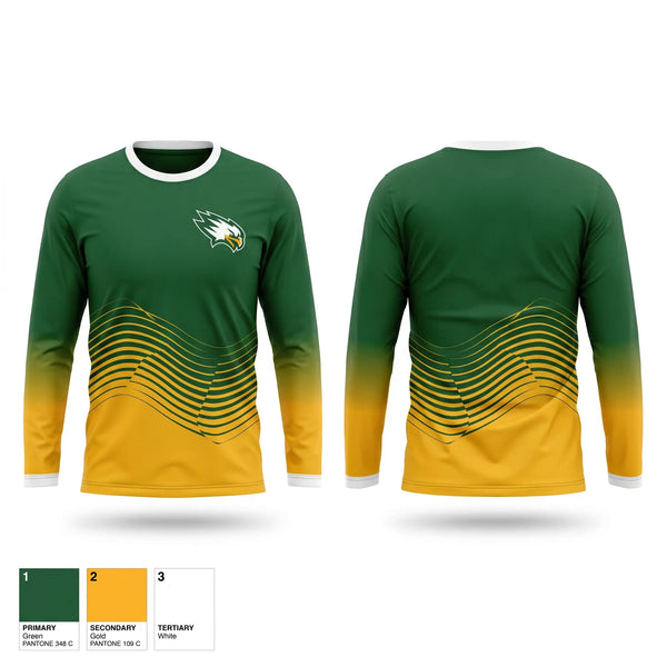 Long Sleeve Performance Shirt, Seneca Valley, Men's Basketball, Teamtime, Team time, sublimation, custom sports apparel, team uniforms, spirit wear, spiritwear, sports uniforms, custom shirts, team store, custom team store, fundraiser sports, apparel fundraiser
