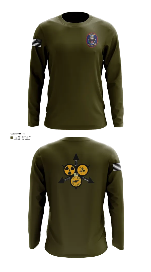 Long Sleeve Performance Shirt, , Army, Teamtime, Team time, sublimation, custom sports apparel, team uniforms, spirit wear, spiritwear, sports uniforms, custom shirts, team store, custom team store, fundraiser sports, apparel fundraiser