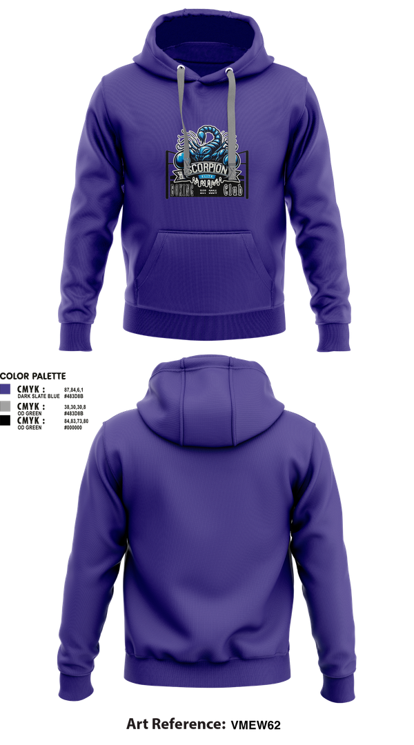 Hoodie, Scorpion elite boxing club, Wrestling, Teamtime, Team time, sublimation, custom sports apparel, team uniforms, spirit wear, spiritwear, sports uniforms, custom shirts, team store, custom team store, fundraiser sports, apparel fundraiser