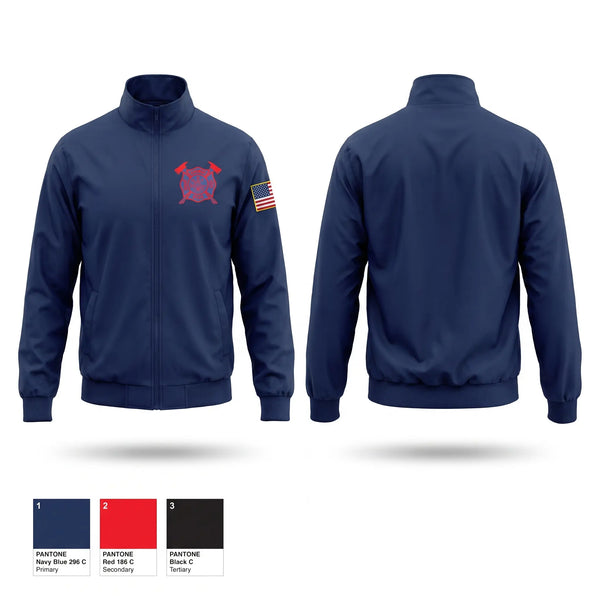 Windbreaker, Dugway Fire Department, Fire Department, Teamtime, Team time, sublimation, custom sports apparel, team uniforms, spirit wear, spiritwear, sports uniforms, custom shirts, team store, custom team store, fundraiser sports, apparel fundraiser