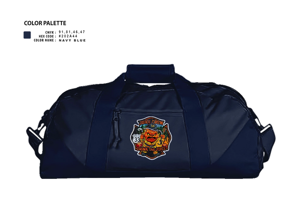 Duffle Bag, 3 unit juice, Fire Department, Teamtime, Team time, sublimation, custom sports apparel, team uniforms, spirit wear, spiritwear, sports uniforms, custom shirts, team store, custom team store, fundraiser sports, apparel fundraiser
