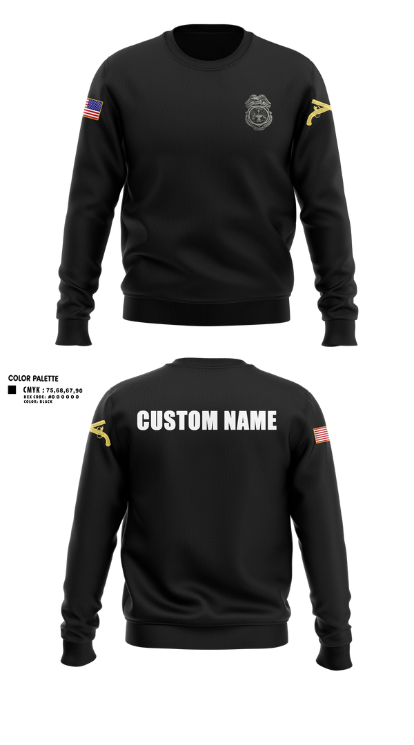 Crew Neck Sweatshirt, 13th MDBFort Jackson LEA, Army, Teamtime, Team time, sublimation, custom sports apparel, team uniforms, spirit wear, spiritwear, sports uniforms, custom shirts, team store, custom team store, fundraiser sports, apparel fundraiser