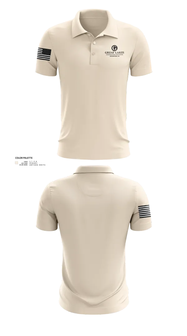 Short Sleeve Performance Polo, Great Lakes Contracting Solutions LLC, , Teamtime, Team time, sublimation, custom sports apparel, team uniforms, spirit wear, spiritwear, sports uniforms, custom shirts, team store, custom team store, fundraiser sports, apparel fundraiser
