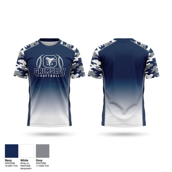 Short Sleeve Performance Shirt, GRIMSLEY HIGH SCHOOL, Softball, Teamtime, Team time, sublimation, custom sports apparel, team uniforms, spirit wear, spiritwear, sports uniforms, custom shirts, team store, custom team store, fundraiser sports, apparel fundraiser