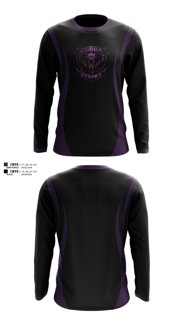 Long Sleeve Performance Shirt, C Squad Cobras, Police, Teamtime, Team time, sublimation, custom sports apparel, team uniforms, spirit wear, spiritwear, sports uniforms, custom shirts, team store, custom team store, fundraiser sports, apparel fundraiser