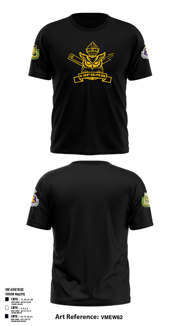 Short Sleeve Performance Shirt, 4th/104th BN (CA/PO), , Teamtime, Team time, sublimation, custom sports apparel, team uniforms, spirit wear, spiritwear, sports uniforms, custom shirts, team store, custom team store, fundraiser sports, apparel fundraiser