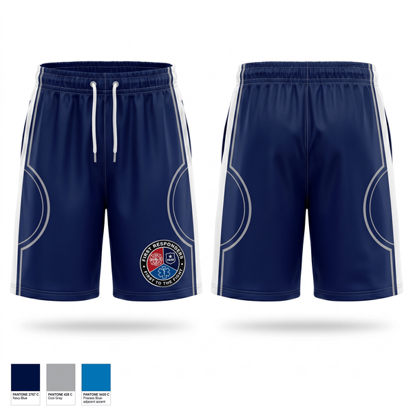 Athletic Shorts With Pockets, Chemult Rural Fire Protection District, EMS/EMT, Teamtime, Team time, sublimation, custom sports apparel, team uniforms, spirit wear, spiritwear, sports uniforms, custom shirts, team store, custom team store, fundraiser sports, apparel fundraiser