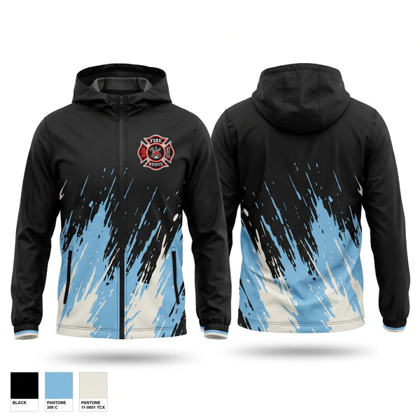 Windbreaker, Firefighter Department, Women's Soccer, Teamtime, Team time, sublimation, custom sports apparel, team uniforms, spirit wear, spiritwear, sports uniforms, custom shirts, team store, custom team store, fundraiser sports, apparel fundraiser