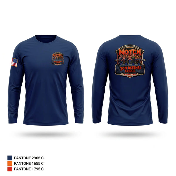 Long Sleeve Performance Shirt, JDF, Navy, Teamtime, Team time, sublimation, custom sports apparel, team uniforms, spirit wear, spiritwear, sports uniforms, custom shirts, team store, custom team store, fundraiser sports, apparel fundraiser