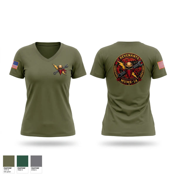 Womens Short Sleeve Vneck Shirt, MUMS-14, Marines, Teamtime, Team time, sublimation, custom sports apparel, team uniforms, spirit wear, spiritwear, sports uniforms, custom shirts, team store, custom team store, fundraiser sports, apparel fundraiser
