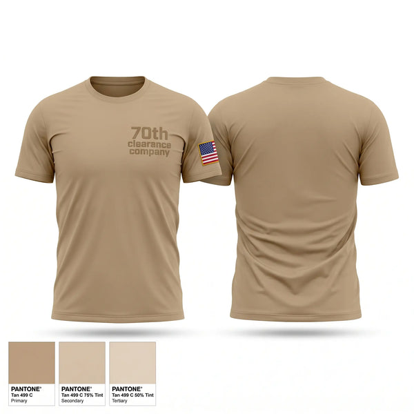 Short Sleeve Performance Shirt, 70th clearance company, Army, Teamtime, Team time, sublimation, custom sports apparel, team uniforms, spirit wear, spiritwear, sports uniforms, custom shirts, team store, custom team store, fundraiser sports, apparel fundraiser