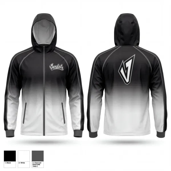 Windbreaker, Midwest Vandals, Baseball, Teamtime, Team time, sublimation, custom sports apparel, team uniforms, spirit wear, spiritwear, sports uniforms, custom shirts, team store, custom team store, fundraiser sports, apparel fundraiser