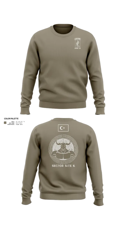 Crew Neck Sweatshirt, 173RD ABN, Army, Teamtime, Team time, sublimation, custom sports apparel, team uniforms, spirit wear, spiritwear, sports uniforms, custom shirts, team store, custom team store, fundraiser sports, apparel fundraiser