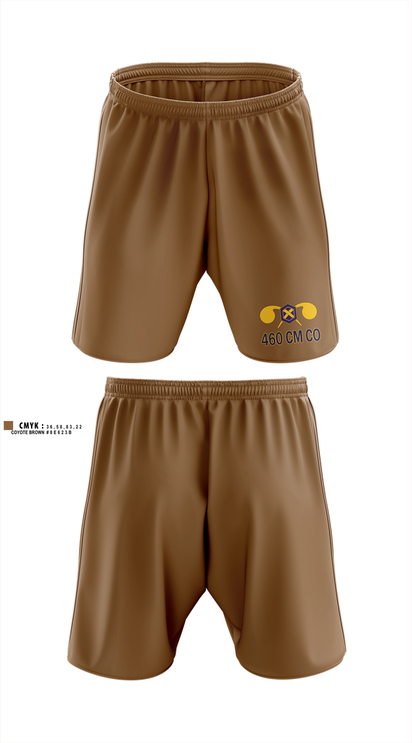 Athletic Shorts With Pockets, 460 Chemical Company, National Guard, Teamtime, Team time, sublimation, custom sports apparel, team uniforms, spirit wear, spiritwear, sports uniforms, custom shirts, team store, custom team store, fundraiser sports, apparel fundraiser