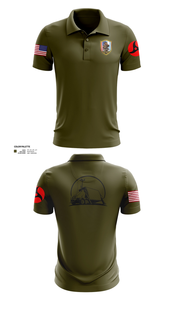 Short Sleeve Performance Polo, 13th MDB, Army, Teamtime, Team time, sublimation, custom sports apparel, team uniforms, spirit wear, spiritwear, sports uniforms, custom shirts, team store, custom team store, fundraiser sports, apparel fundraiser