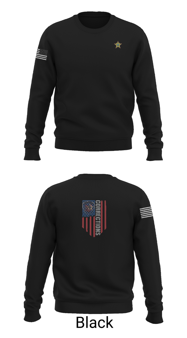 Crew Neck Sweatshirt, Ottawa County Sheriff’s Office, Police, Teamtime, Team time, sublimation, custom sports apparel, team uniforms, spirit wear, spiritwear, sports uniforms, custom shirts, team store, custom team store, fundraiser sports, apparel fundraiser