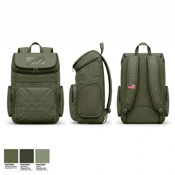 Gear Bag, Cleburne County Search & Rescue Rescue Squad, EMS/EMT, Teamtime, Team time, sublimation, custom sports apparel, team uniforms, spirit wear, spiritwear, sports uniforms, custom shirts, team store, custom team store, fundraiser sports, apparel fundraiser