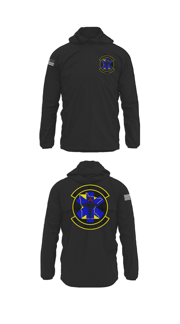 Windbreaker, Civil Air Patrol Minnesota Wing Health Service, Air Force, Teamtime, Team time, sublimation, custom sports apparel, team uniforms, spirit wear, spiritwear, sports uniforms, custom shirts, team store, custom team store, fundraiser sports, apparel fundraiser